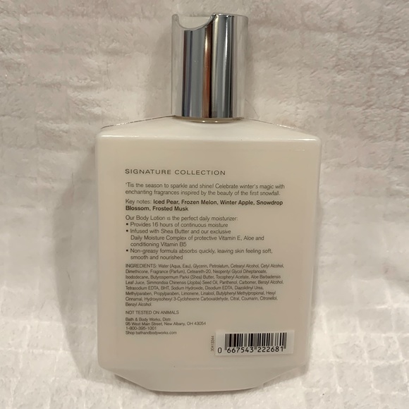 Bath Body Works Bath Body Fresh Sparkling Snow Bbw Lotion Poshmark